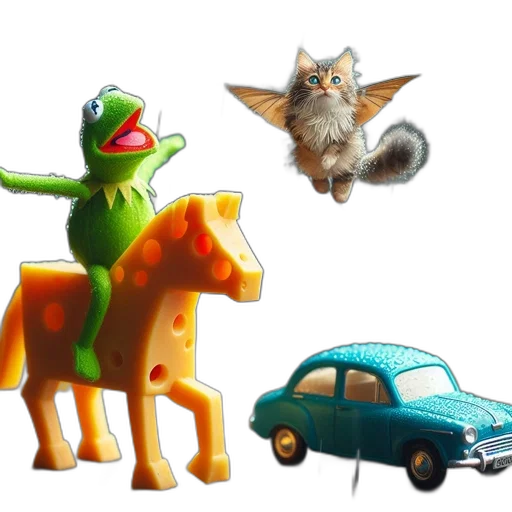 car, animal, dragon, concept art, 3d render, photorealistic, outer space, eclectic transparent PNG cut-out