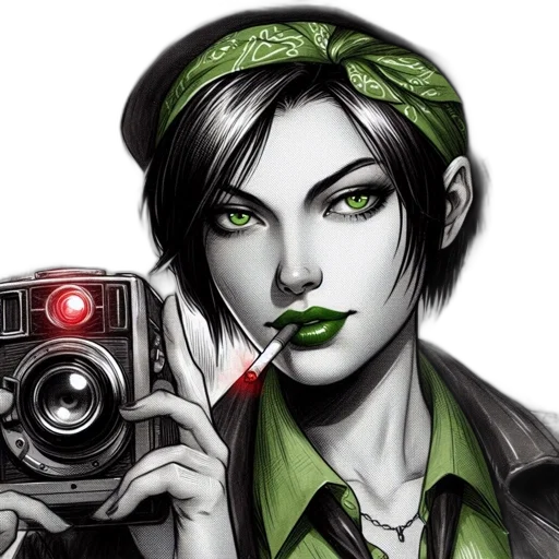 face, weapon, staff, robot, comic book art, photorealistic, concept art, fantasy art transparent PNG cut-out