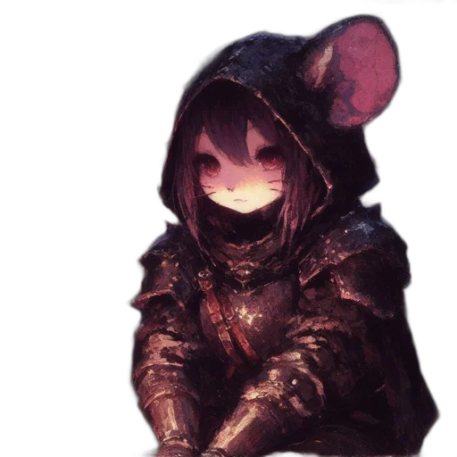 mask, face, creature, jacket, concept art, fantasy art, cyberpunk, pixel art transparent PNG cut-out