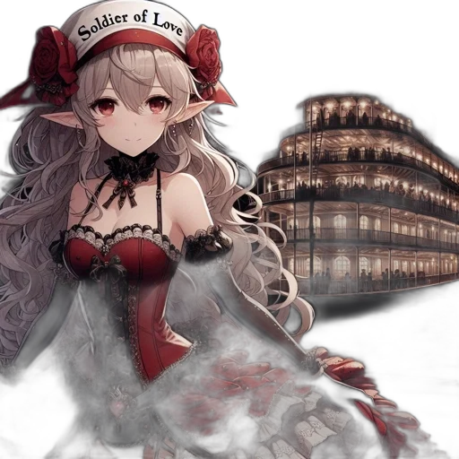 dress, crown, staff, weapon, fantasy art, anime, concept art, pixel art transparent PNG cut-out