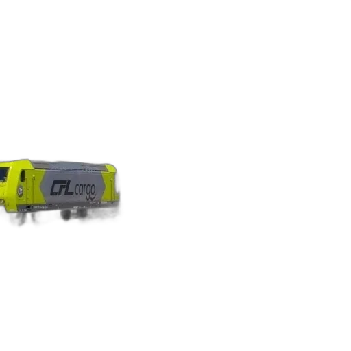 robot, 3d render, photorealistic, yellow, grey, train, word, cargo transparent PNG cut-out