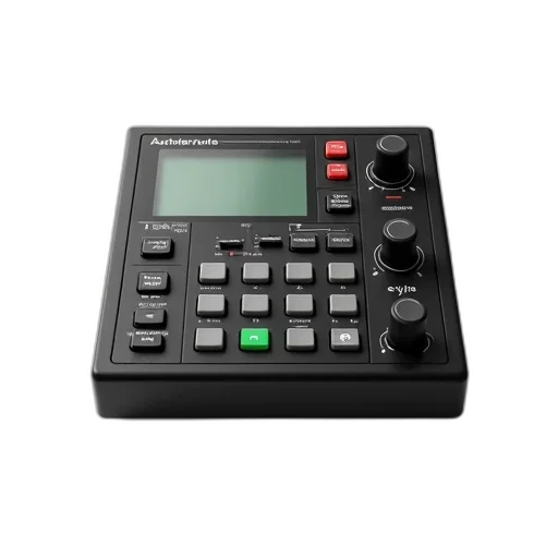 black, electronic, device, digital, display, multiple, buttons, shown transparent PNG cut-out