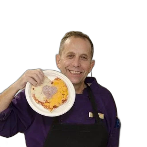 food, staff, animal, jacket, chef, purple, shirt, black transparent PNG cut-out