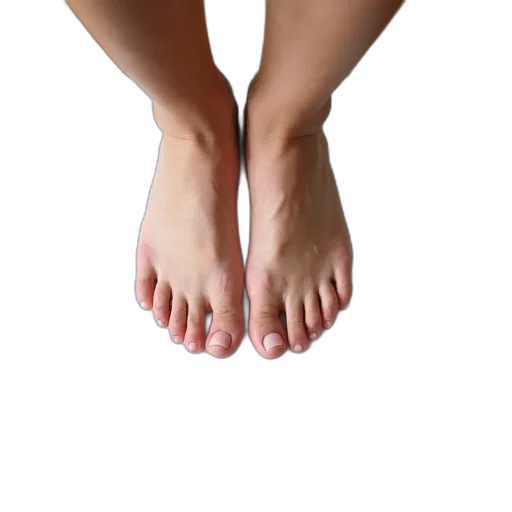 shoes, creature, dress, face, 3d render, photorealistic, person, feet transparent PNG cut-out