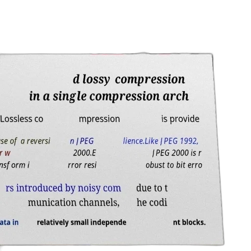 text-based, image, discussing, lossy, compression, jpeg, 2000, emphasizing transparent PNG cut-out