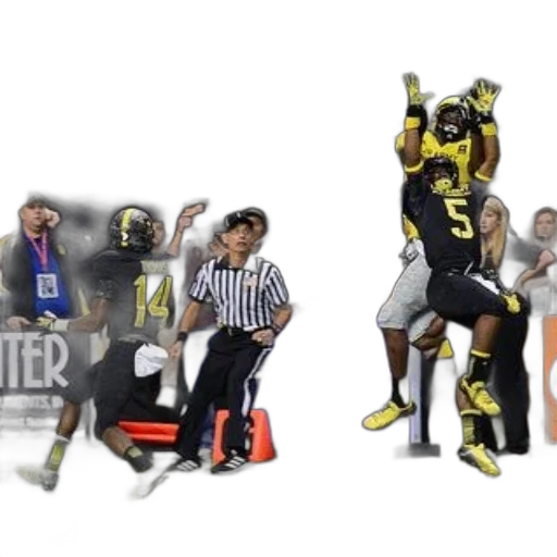 football, player, wearing, number, jumping, catch, ball transparent PNG cut-out
