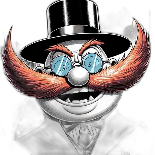 mask, hat, face, staff, comic book art, cartoon, concept art, fantasy art transparent PNG cut-out