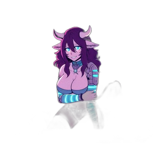 robot, creature, jewelry, staff, vaporwave, concept art, pixel art, fantasy art transparent PNG cut-out
