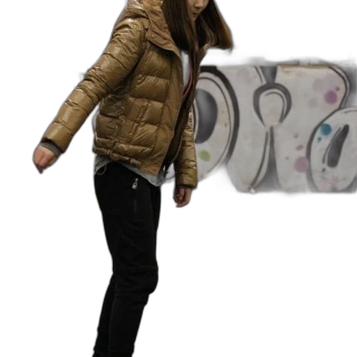 jacket, shoes, hat, face, 3d render, concept art, photorealistic, woman transparent PNG cut-out