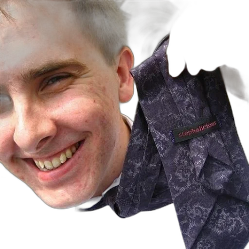 jacket, staff, face, creature transparent PNG cut-out