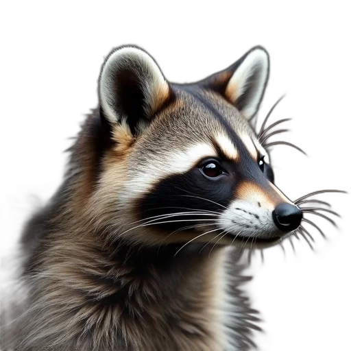animal, creature, staff, face, photorealistic, 3d render, concept art, oil painting transparent PNG cut-out