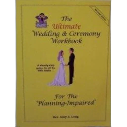 ultimate, wedding, ceremony, workbook, guide, planning, weddings, featuring transparent PNG cut-out