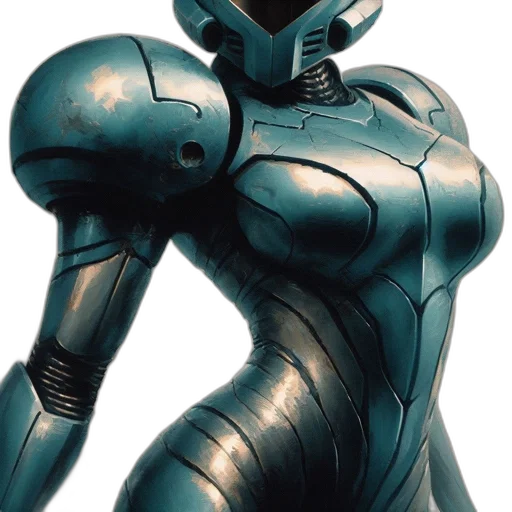 robot, concept art, 3d render, comic book art, photorealistic, blue, elaborate, feminine transparent PNG cut-out