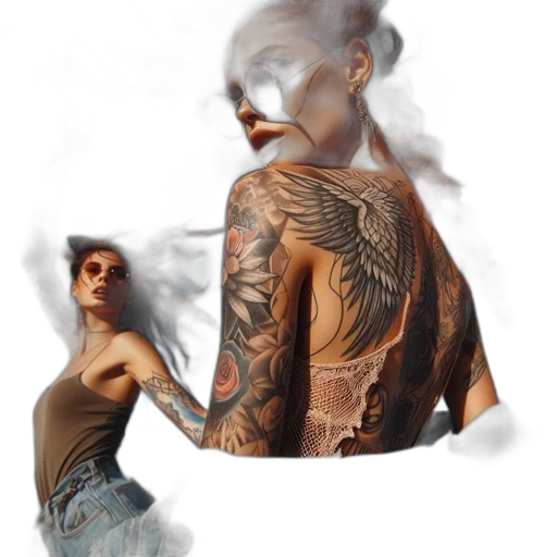 dress, jewelry, creature, jacket, photorealistic, concept art, fantasy art, 3d render transparent PNG cut-out
