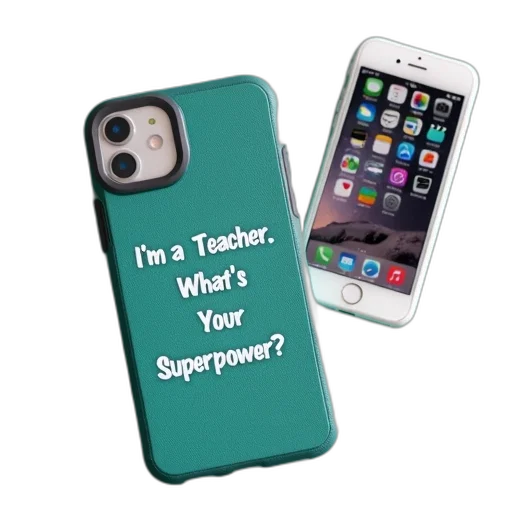 teal-colored, iphone, case, textured, surface, clear, plastic, window transparent PNG cut-out