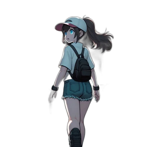 staff, hat, jacket, dress, concept art, anime, pixel art, fantasy art transparent PNG cut-out