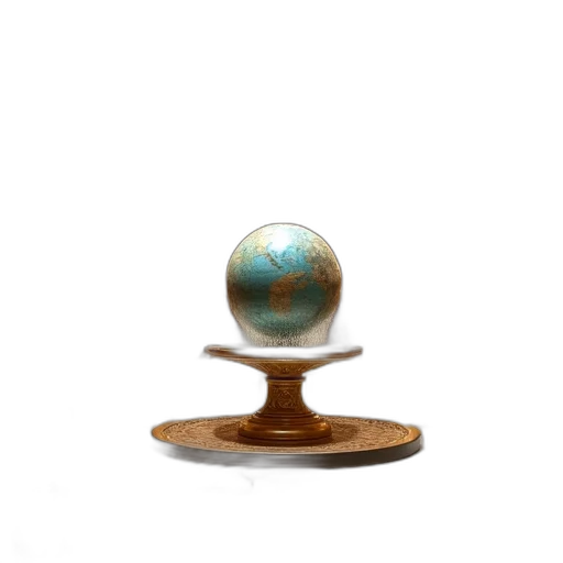 jewelry, staff, furniture, crown, 3d render, photorealistic, concept art, outer space transparent PNG cut-out