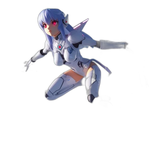 robot, weapon, sword, staff, 3d render, concept art, anime, pixel art transparent PNG cut-out