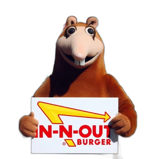 animal, food, creature, staff, 3d render, concept art, photorealistic, anteater-like transparent PNG cut-out