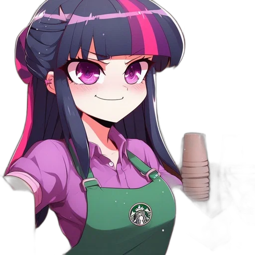 staff, face, weapon, food, anime, cartoon, pixel art, fantasy art transparent PNG cut-out