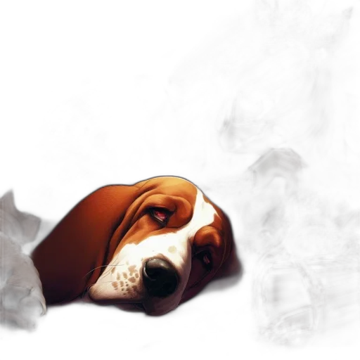 animal, creature, face, mask, photorealistic, concept art, watercolor, comic book art transparent PNG cut-out
