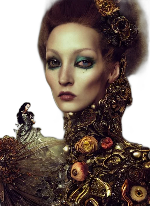 jewelry, crown, face, robot transparent PNG cut-out