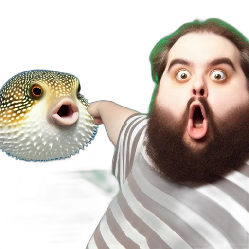 creature, animal, concept art, 3d render, photorealistic, pixel art, underwater, man transparent PNG cut-out