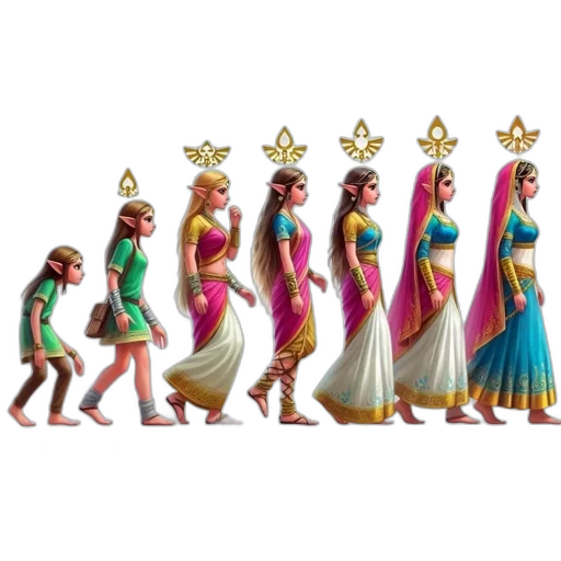 crown, jewelry, concept art, pixel art, 3d render, fantasy art, image, woman transparent PNG cut-out