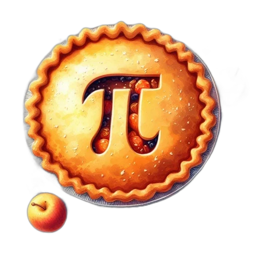 food, jewelry, pixel art, 3d render, photorealistic, festive, pie, shaped transparent PNG cut-out