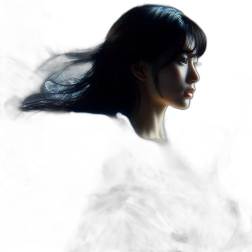 face, dragon, photorealistic, concept art, fantasy art, comic book art, fog, outer space transparent PNG cut-out
