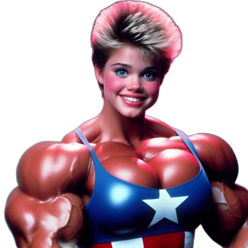 comic book art, photorealistic, concept art, 3d render, angelic, muscular, woman, american transparent PNG cut-out