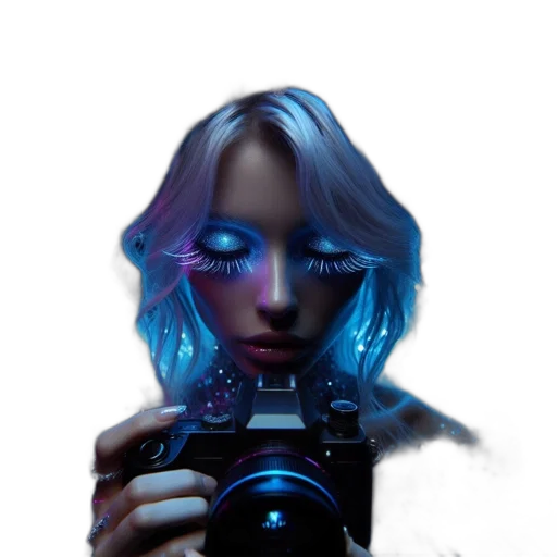 face, robot, mask, weapon, cyberpunk, photorealistic, concept art, fantasy art transparent PNG cut-out