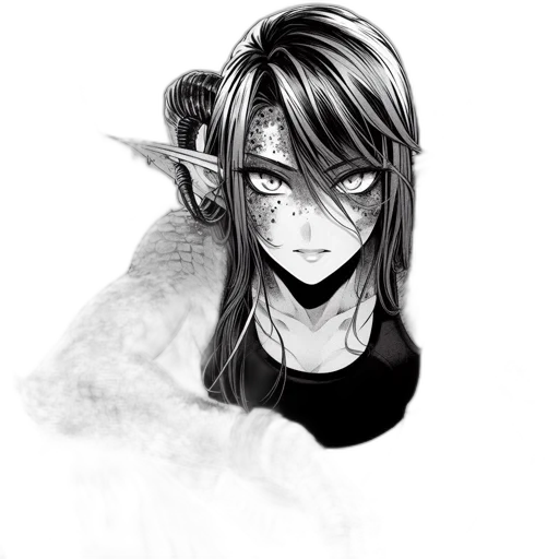 mask, face, creature, dragon, fantasy art, concept art, pencil sketch, comic book art transparent PNG cut-out