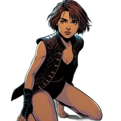 weapon, comic book art, concept art, cartoon, pixel art, animated, character, short transparent PNG cut-out