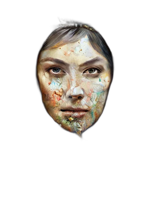 face, mask, jewelry, crown transparent PNG cut-out
