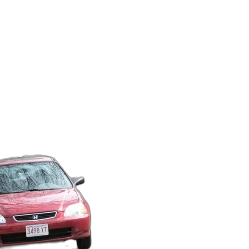 car, staff, umbrella, animal, 3d render, photorealistic, red, honda transparent PNG cut-out