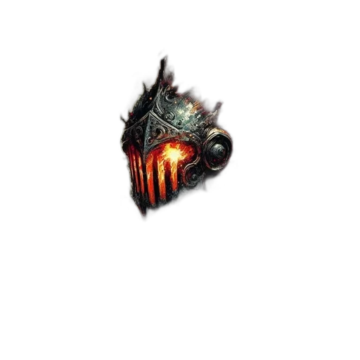 mask, dragon, creature, face, fantasy art, concept art, pixel art, 3d render transparent PNG cut-out