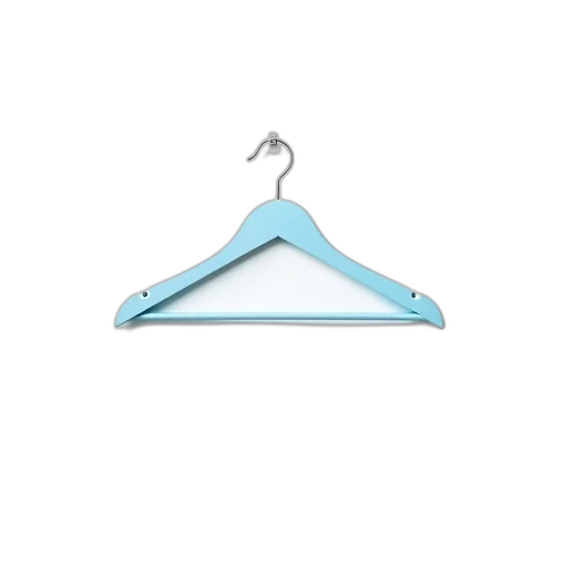 dress, umbrella, jewelry, staff, 3d render, blue, pastel, hanger transparent PNG cut-out