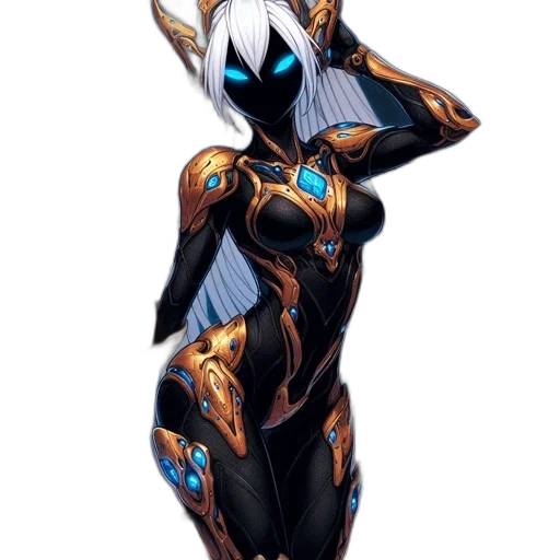 robot, mask, weapon, sword, concept art, fantasy art, pixel art, comic book art transparent PNG cut-out