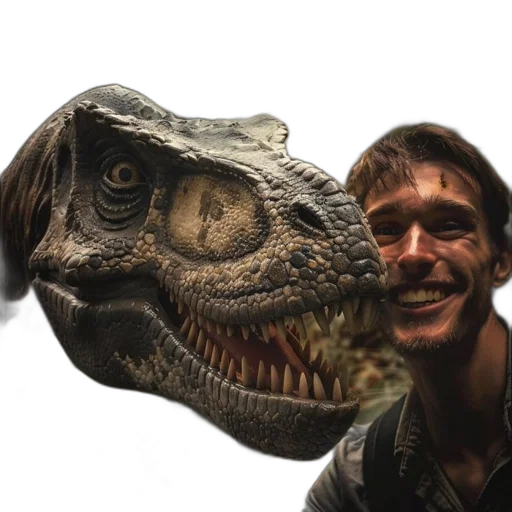 animal, creature, dragon, face, photorealistic, concept art, 3d render, menacing transparent PNG cut-out
