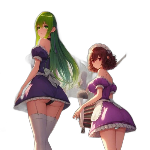 dress, staff, weapon, concept art, pixel art, 3d render, anime, outer space transparent PNG cut-out