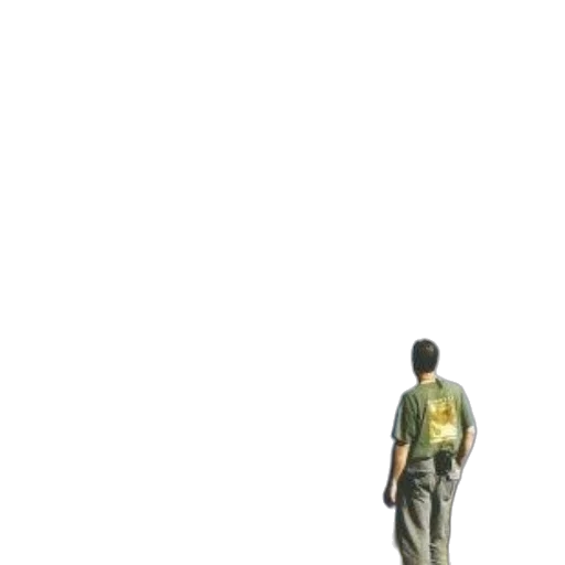 jacket, staff, robot, weapon, pixel art, concept art, 3d render, photorealistic transparent PNG cut-out