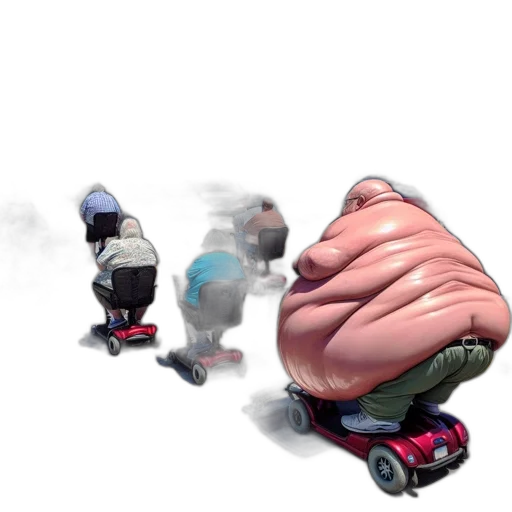 jacket, car, robot, creature, concept art, 3d render, photorealistic, vaporwave transparent PNG cut-out