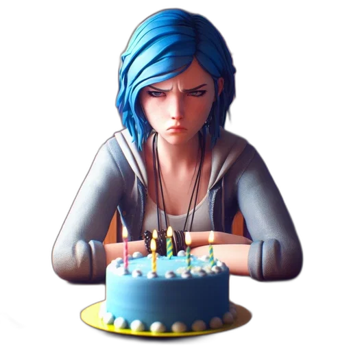 staff, 3d render, concept art, pixel art, fantasy art, blue, animated, character transparent PNG cut-out