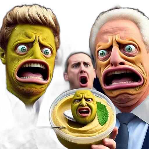 mask, food, face, creature, concept art, photorealistic, 3d render, cartoon transparent PNG cut-out