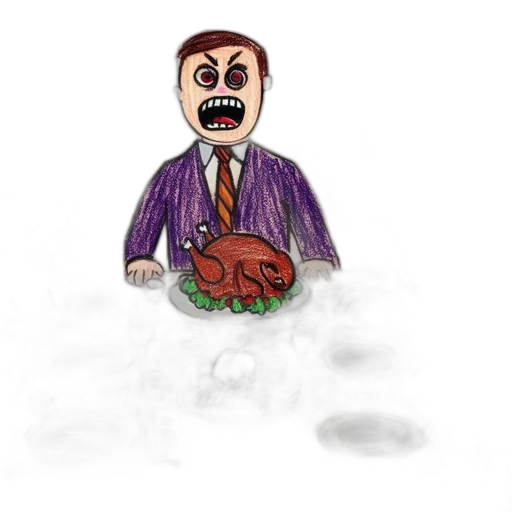 food, mask, creature, concept art, pixel art, photorealistic, 3d render, festive transparent PNG cut-out