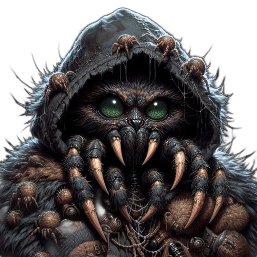 creature, animal, mask, face, concept art, comic book art, fantasy art, photorealistic transparent PNG cut-out
