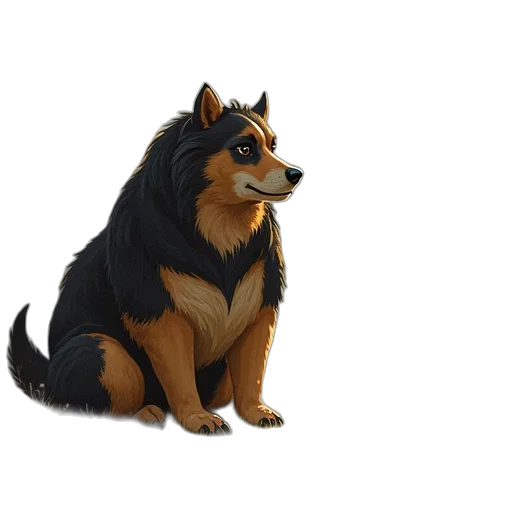 animal, creature, staff, crown transparent PNG cut-out
