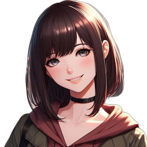 face, jacket, staff, dress, anime, pixel art, fantasy art, photorealistic transparent PNG cut-out