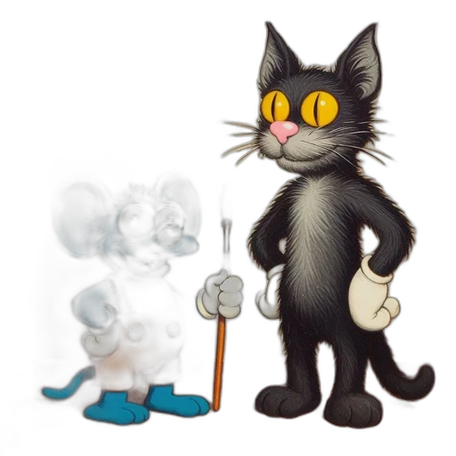staff, food, concept art, 3d render, cartoon, pixel art, animated, blue transparent PNG cut-out